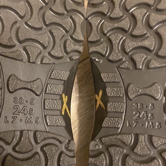 BIRKENSTOCK PROFI BIRKI POLYURETHANE BLACK CLOG SHOES WOMENS SZ 7 MENS SZ 5 - Picture 12 of 14